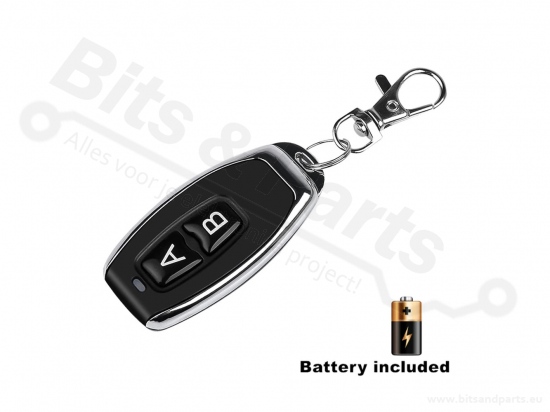 RF remote control/transmitter universal 433MHz 2-channel A/B